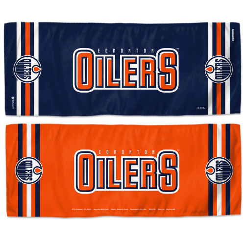 Edmonton Oilers Cooling Towel 12x30 - Special Order