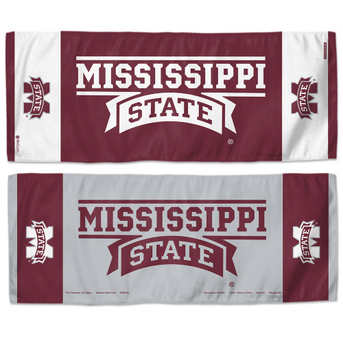 Mississippi State Bulldogs Cooling Towel 12x30 - Special Order