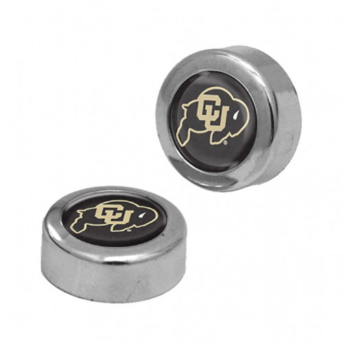 Colorado Buffaloes Screw Caps Domed - Special Order