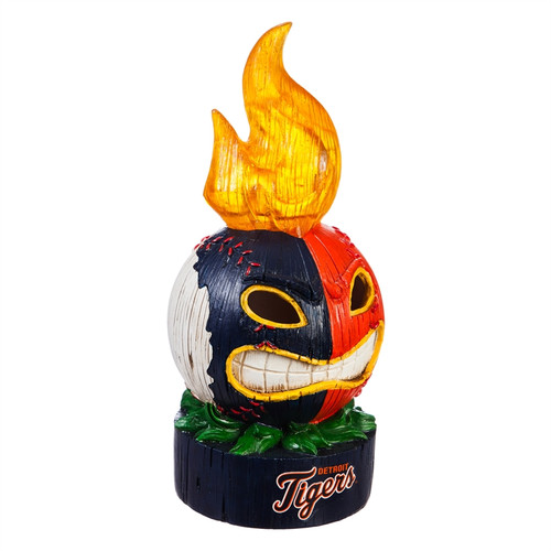 Detroit Tigers Statue Lit Team Baseball - Special Order