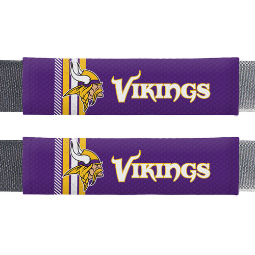 Minnesota Vikings Seat Belt Pads Rally Design CO