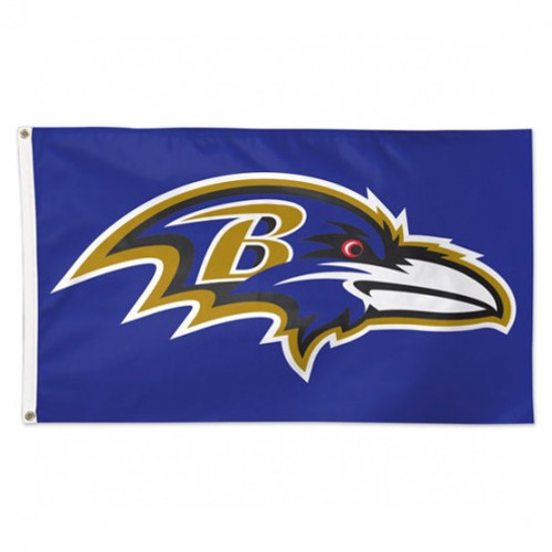 Baltimore Ravens Flag 3x5 Deluxe Style - Special Order