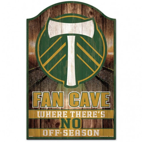 Portland Timbers Sign 11x17 Wood Fan Cave Design - Special Order