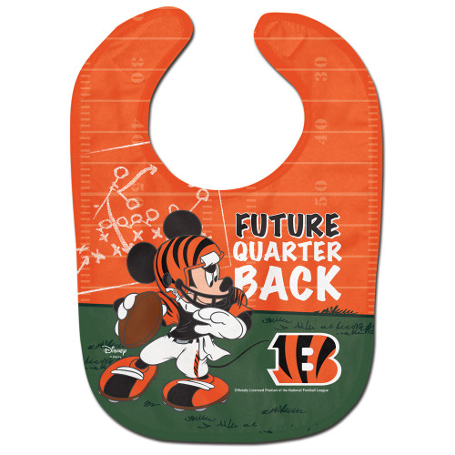 Cincinnati Bengals Baby Bib All Pro Future Quarterback - Special Order
