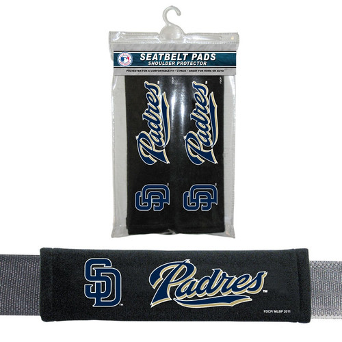 San Diego Padres Seat Belt Pads CO