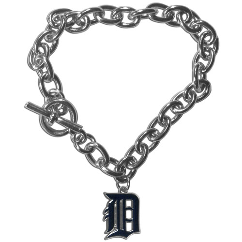 Detroit Tigers Bracelet Chain Link Style CO