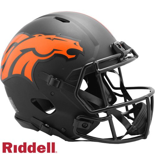 Denver Broncos Helmet Riddell Authentic Full Size Speed Style Eclipse Alternate Special Order