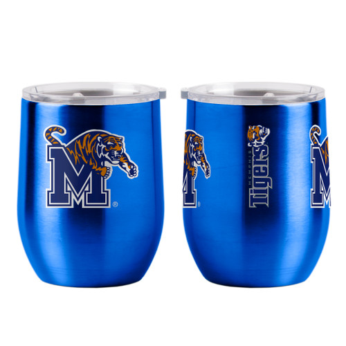 Memphis Tigers Travel Tumbler 16oz Ultra Curved Beverage Special Order