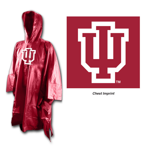 Indiana Hoosiers Rain Poncho Special Order