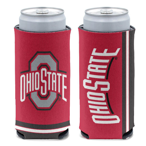 Ohio State Buckeyes Can Cooler Slim Can Design