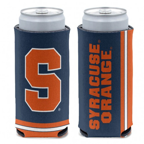 Syracuse Orange Can Cooler Slim Can Design Special Order