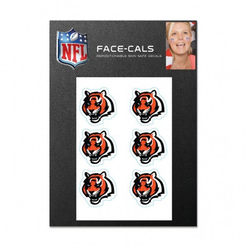 Cincinnati Bengals Tattoo Face Cals