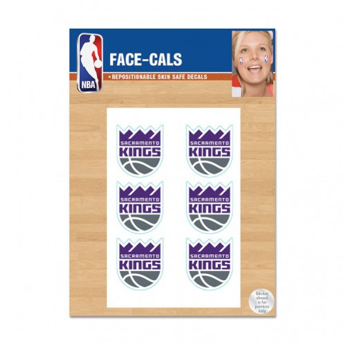 Sacramento Kings Tattoo Face Cals Special Order