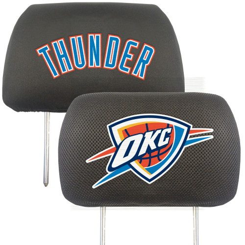 Oklahoma City Thunder Headrest Covers FanMats Special Order