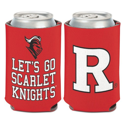 Rutgers Scarlet Knights Can Cooler Slogan Design Special Order
