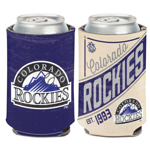 Colorado Rockies Can Cooler Vintage Design Special Order