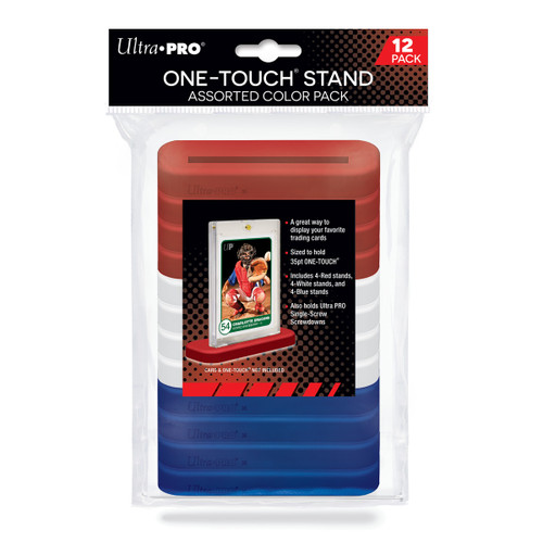 One Touch Stand 35pt Assorted Color 12 Pack