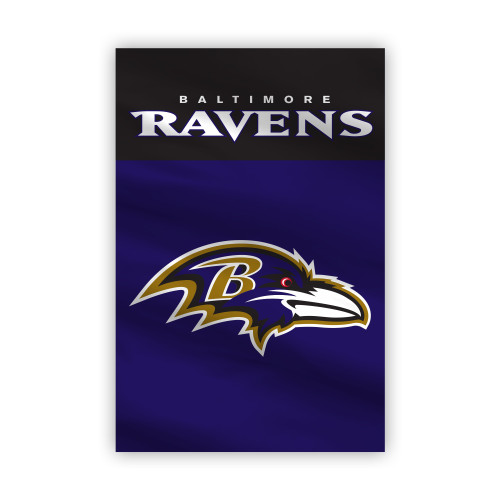 Baltimore Ravens Flag 13x18 Home CO