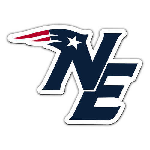 New England Patriots Magnet Car Style 12 Inch NE Design CO