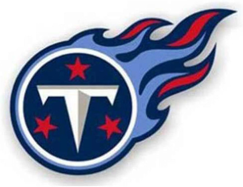 Tennessee Titans Magnet Car Style 12 Inch Left Design CO