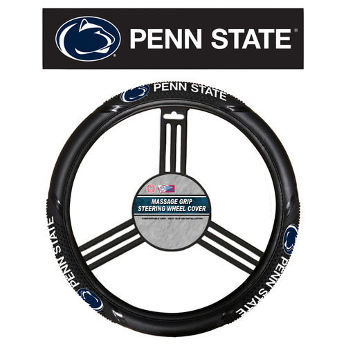 Penn State Nittany Lions Steering Wheel Cover Massage Grip Style CO