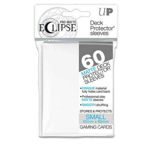 Deck Protectors - Pro Matte Small - Eclipse White - Pack of 60