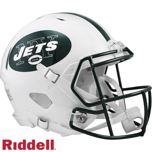 New York Jets Helmet Riddell Authentic Full Size Speed Style 1998-2018 T/B Special Order