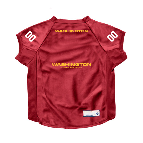Washington Football Team Pet Jersey Stretch Size M Special Order