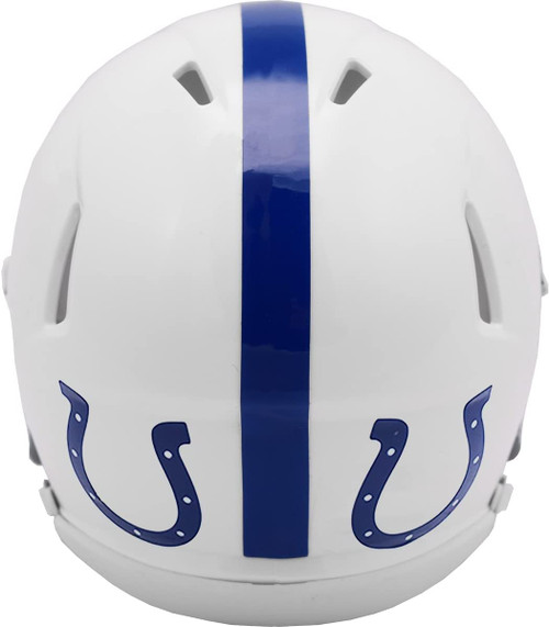Indianapolis Colts Helmet Riddell Replica Full Size Speed Style 1956 T/B - Special Order