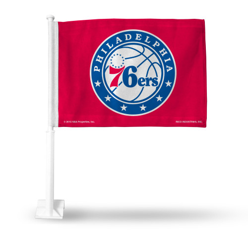 Philadelphia 76ers Flag Car - Special Order