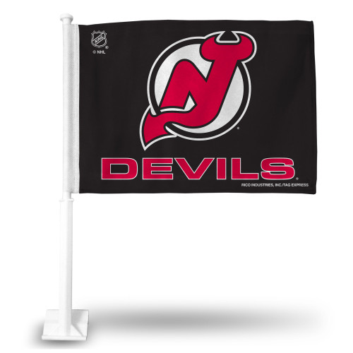 New Jersey Devils Flag Car - Special Order