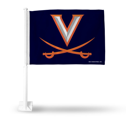 Virginia Cavaliers Flag Car - Special Order