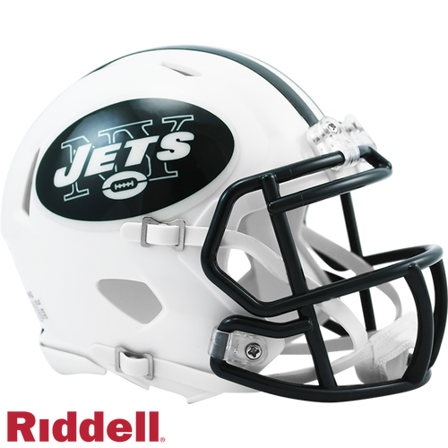 New York Jets Helmet Riddell Replica Mini Speed Style 1998-2018 T/B