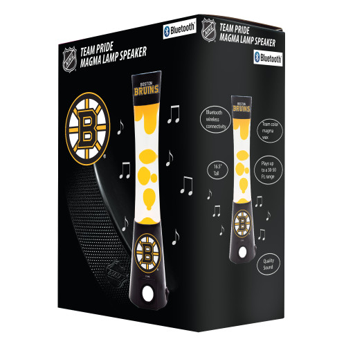 Boston Bruins Magma Lamp - Bluetooth Speaker Special Order