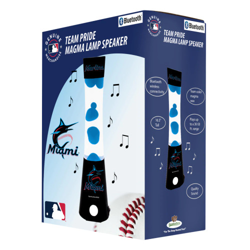 Miami Marlins Magma Lamp - Bluetooth Speaker Special Order