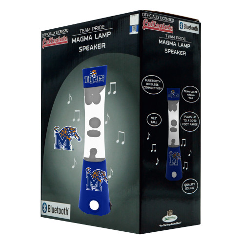 Memphis Tigers Magma Lamp - Bluetooth Speaker Special Order