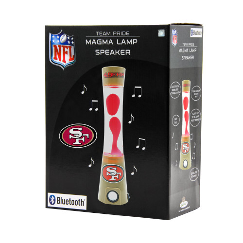 San Francisco 49ers Magma Lamp - Bluetooth Speaker