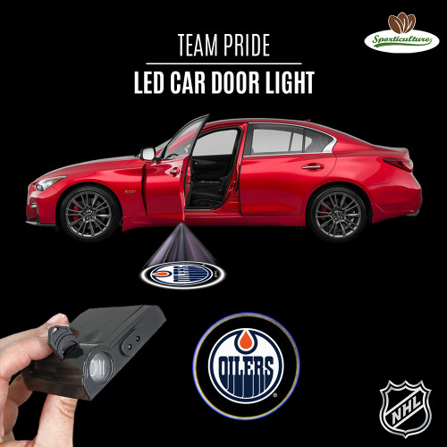 Edmonton Oilers Car Door Light LED Special Order