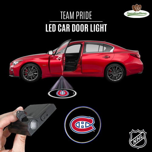 Montreal Canadiens Car Door Light LED Special Order