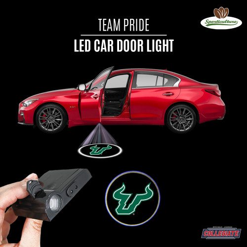 South Florida Bulls Car Door Light LED Special Order