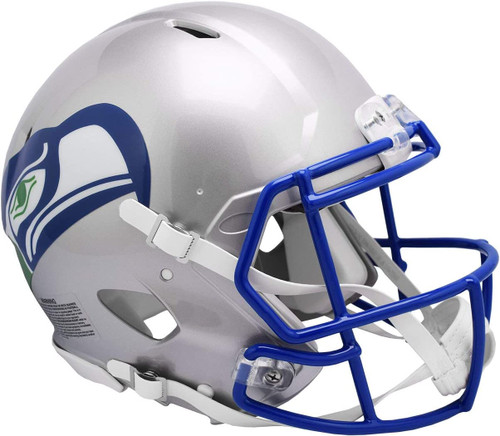 Seattle Seahawks Helmet Riddell Replica Full Size Speed Style 1983-2001 T/B Special Order
