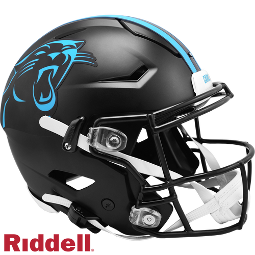 Carolina Panthers Helmet Riddell Authentic Full Size SpeedFlex Style On-Field Alternate