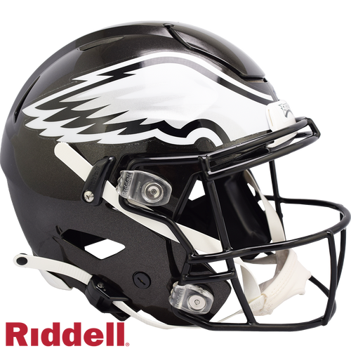 Philadelphia Eagles Helmet Riddell Authentic Full Size SpeedFlex Style On-Field Alternate