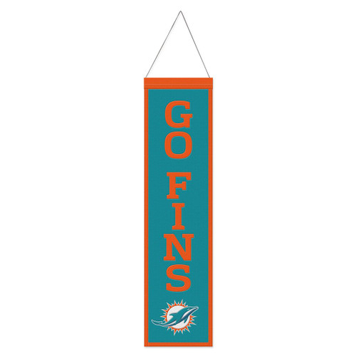 PHILADELPHIA EAGLES 24X38 SLOGAN WOOL BANNER