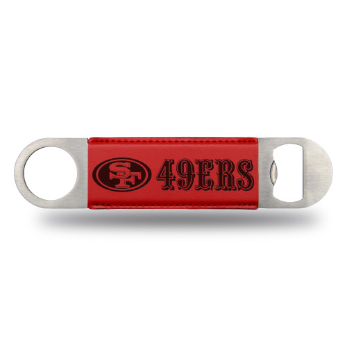 San Francisco 49ers Bar Blade Bottle Opener Laser Engraved