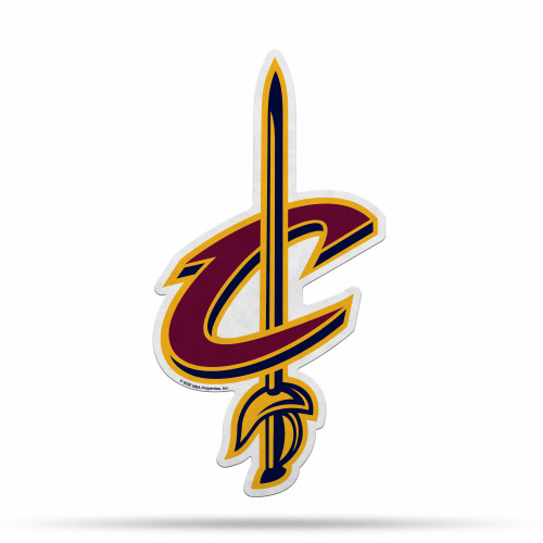 Cleveland Cavaliers Pennant Shape Cut Logo Design - Special Order