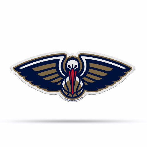 New Orleans Pelicans Pennant Shape Cut Logo Design - Special Order