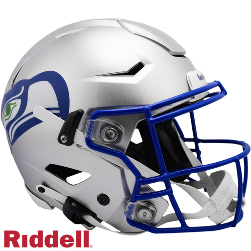 Seattle Seahawks Helmet Riddell Authentic Full Size SpeedFlex Style 1983-2001 T/B - Special Order