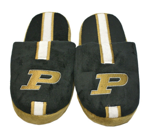 Purdue Boilermakers Slipper - Youth 8-16 Size 1-2 Stripe - (1 Pair) - S