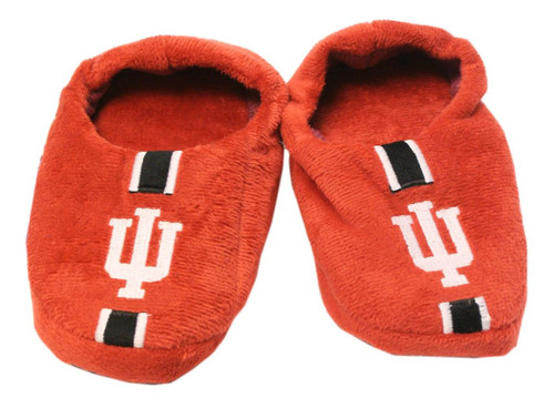 Indiana Hoosiers Slipper - Youth 4-7 Size 13-1 Stripe - (1 Pair) - XL